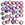 Grossiste en Perles Honeycomb 6mm jet purple iris (30)