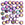 Perlen Einzelhandel Honeycomb Perlen 6mm jet purple iris (30)
