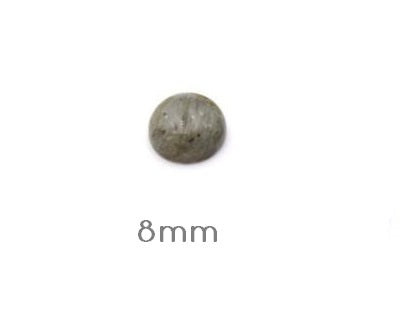 Achat Cabochon rond 8mm Labradorite (1)
