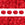 Vente au détail Perles Super Duo 2.5x5mm Opaque Red (10g)