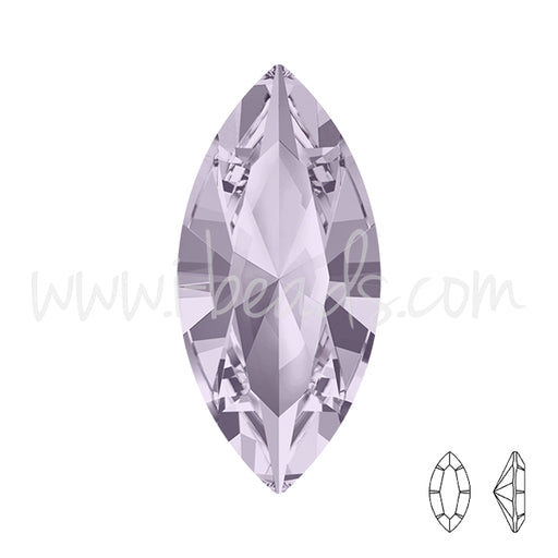 Kaufen Sie Perlen in der Schweiz Swarovski 4228 navette smoky mauve 15x7mm (1)