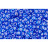 cc361 - perles de rocaille Toho 11/0 dark aqua/violet lined (10g)