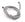 Vente au détail Rang de perles heishi 3mmen pâte polymère GRIS 40cm (1)