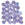 Grossiste en Perles Honeycomb 6mm purple vega (30)