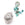 Grossiste en Pendentif cage ethnic bijou en laiton Ajouré - Bola - Pierres Grigri - Platine-20x15mm (1)