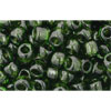 cc940 - perles de rocaille Toho 6/0 transparent olivine (10g)