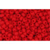 cc45af - perles de rocaille Toho 11/0 opaque frosted cherry (10g)
