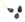 Perlen Einzelhandel Tropfenperlenanhänger schwarzer onyx facettierter 10x16mm-0.9mm (1)